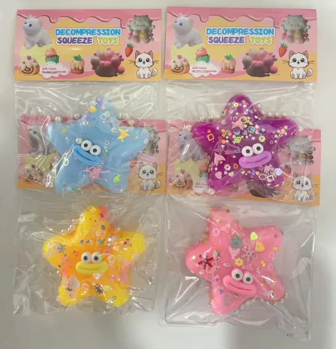 Rainbow Mini Starfish Squishy