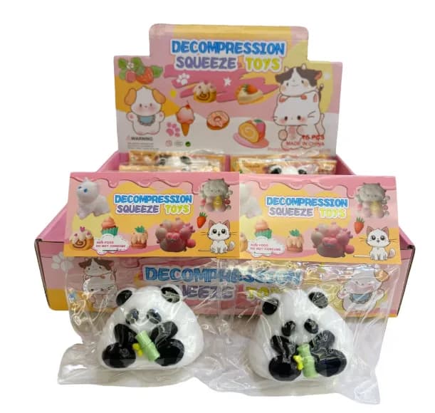 Panda Rice Ball Squishy