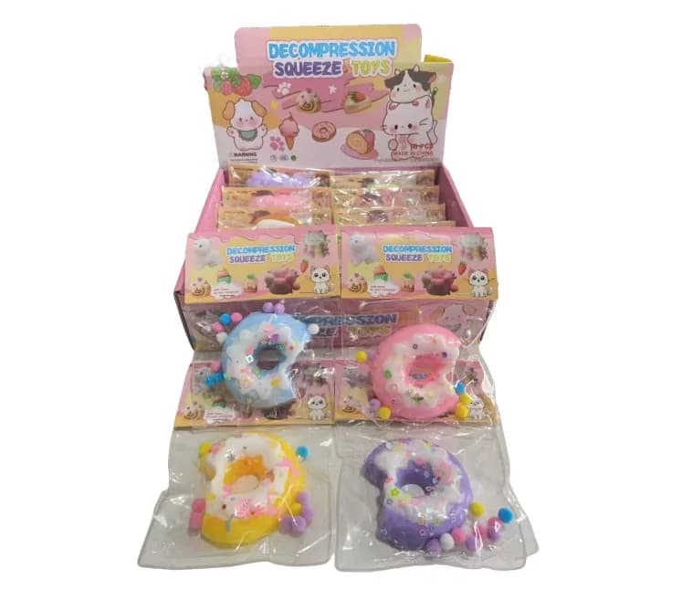 Bite-Shaped Donut Squishy