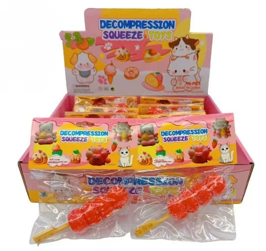 Candied Fruit Skewer Squishy