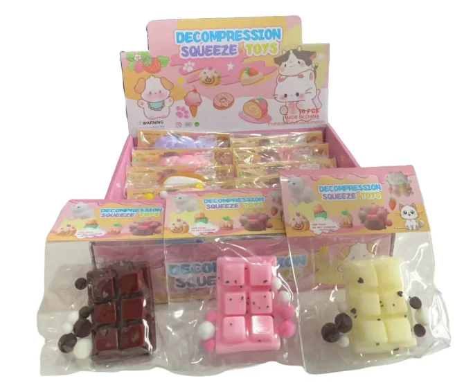 Chocolate Bar Assortment Squishy