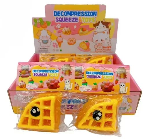 Golden Triangle Waffle Squishy
