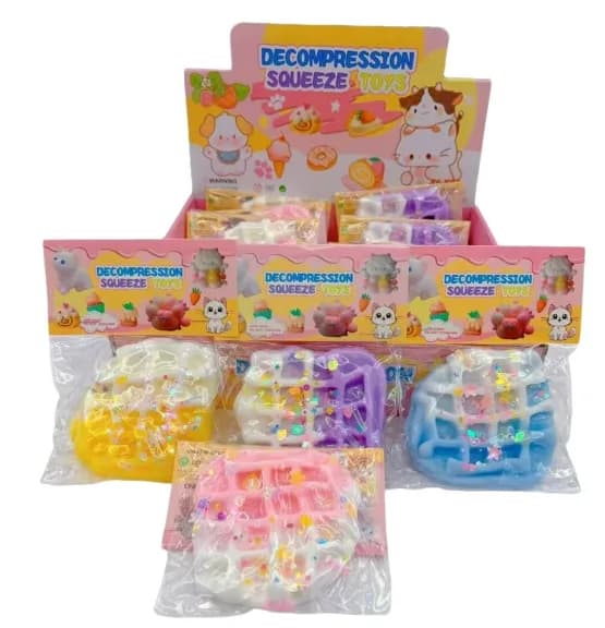Two-Color Waffle Squishy