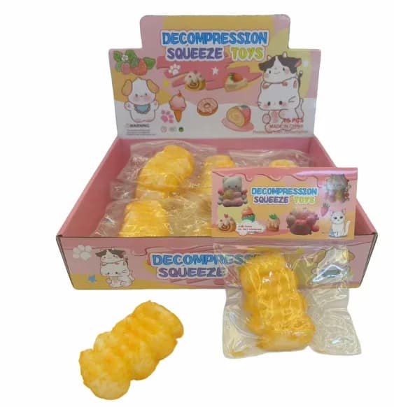 Golden Fried Dough Squishy