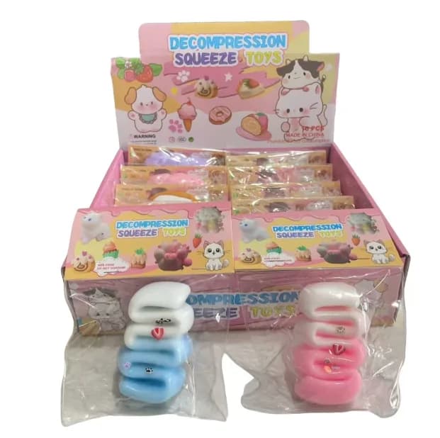 Two-Color Fried Dough Squishy