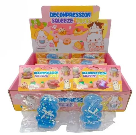 Blue Fried Dough Squishy