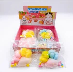 Large Three-Color Cat Paw Squishy